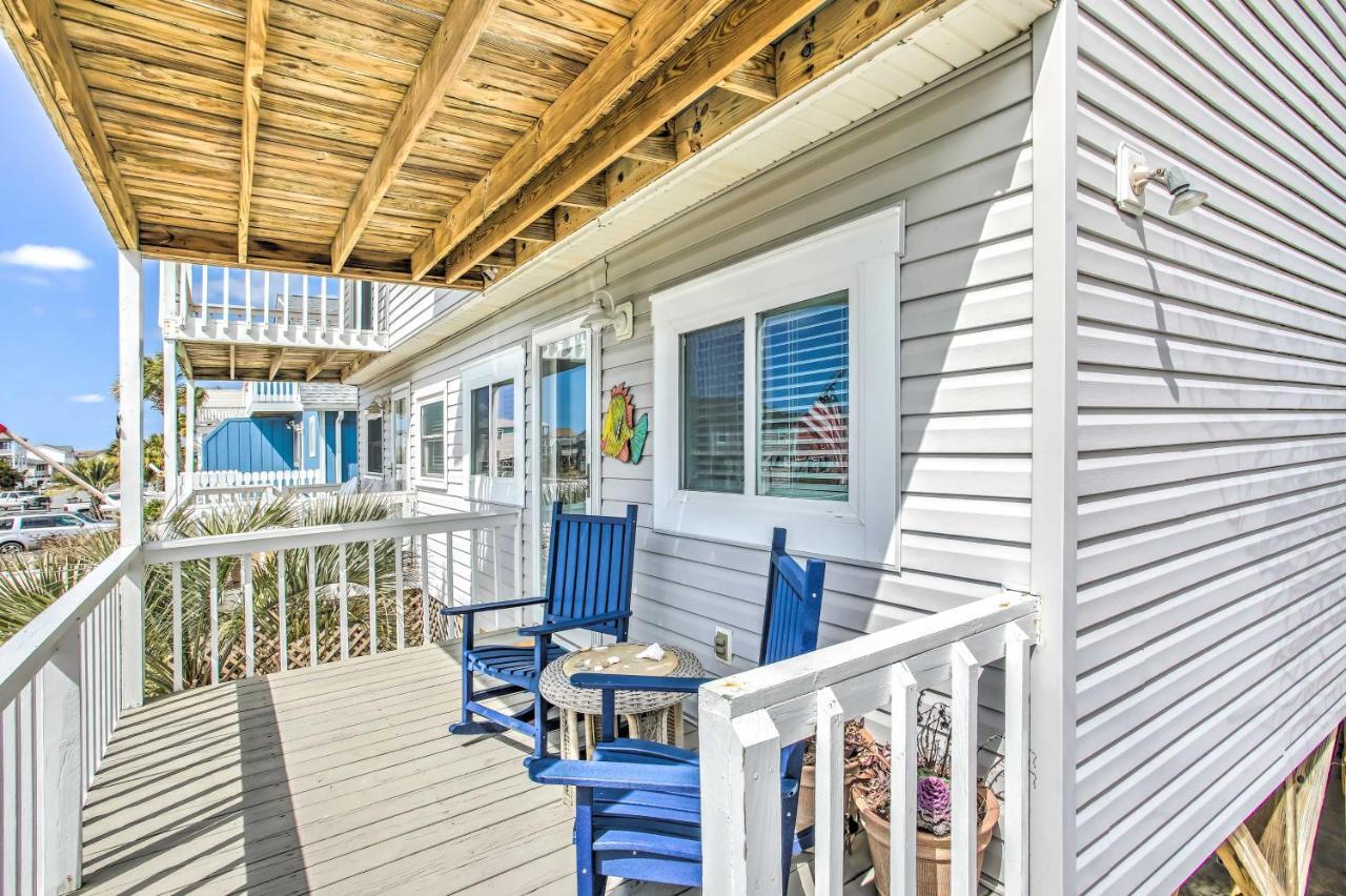 Coastal Oasis With Decks Walk To Holden Beach! Exterior photo