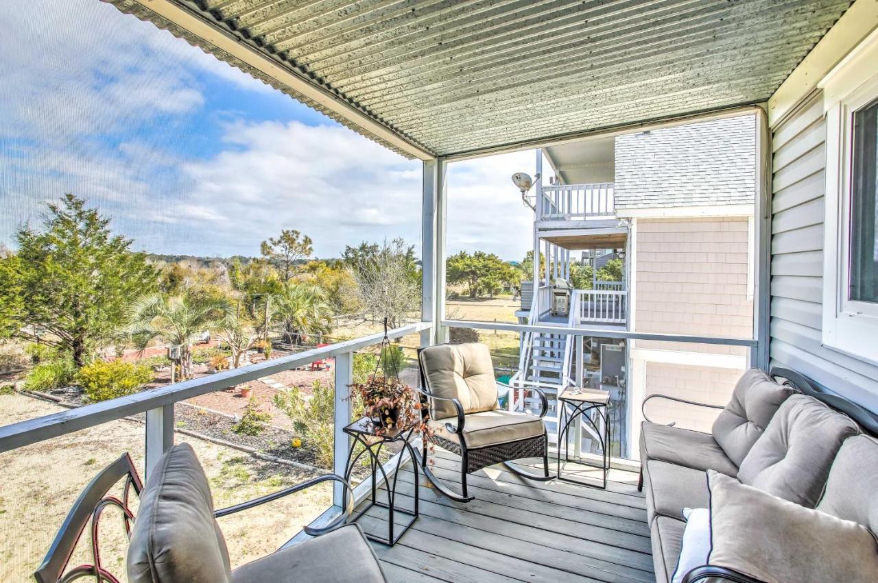 Coastal Oasis With Decks Walk To Holden Beach! Exterior photo